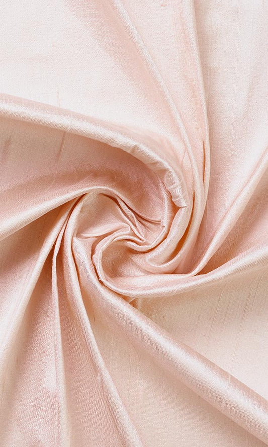 Dupioni Silk Home Decor Fabric By the Yard (Pink)