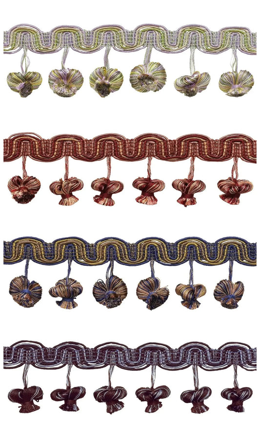 Tassels and roman shade trims
