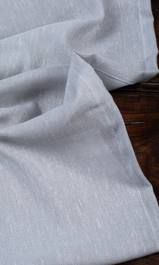 Plain Sheer Curtain Panels (Gray)