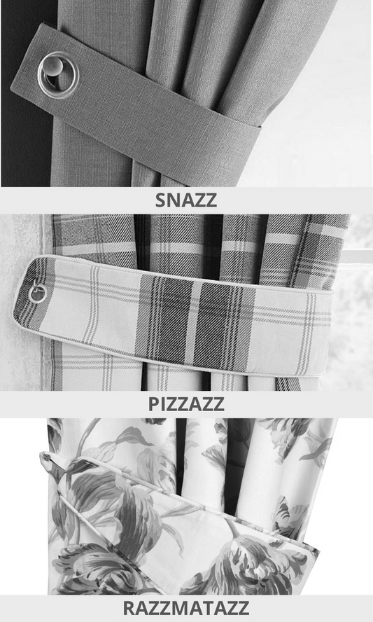 Custom curtain tiebacks