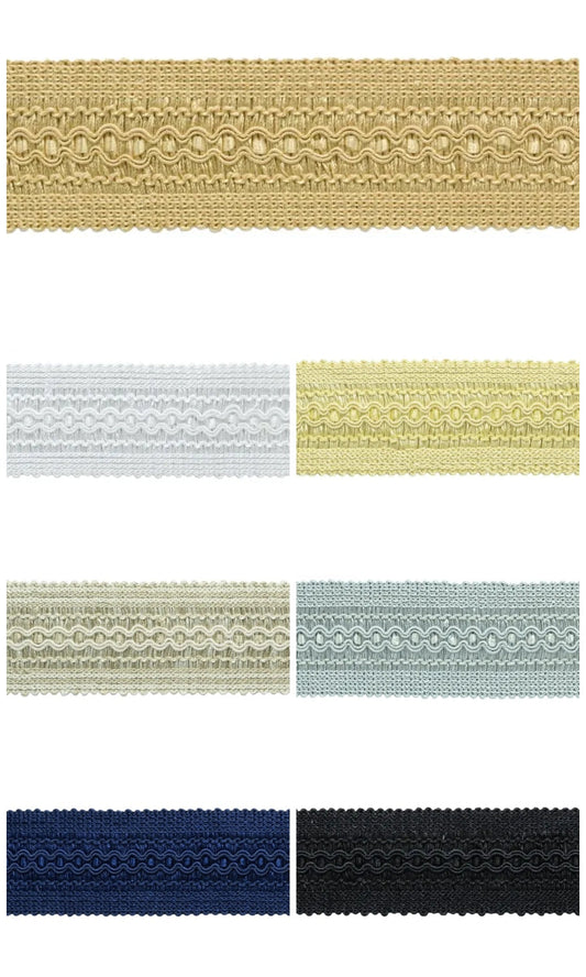 Roman shade braid  trim
