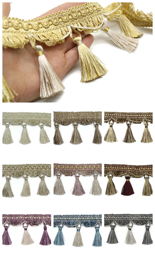 Tassels and curtains trims