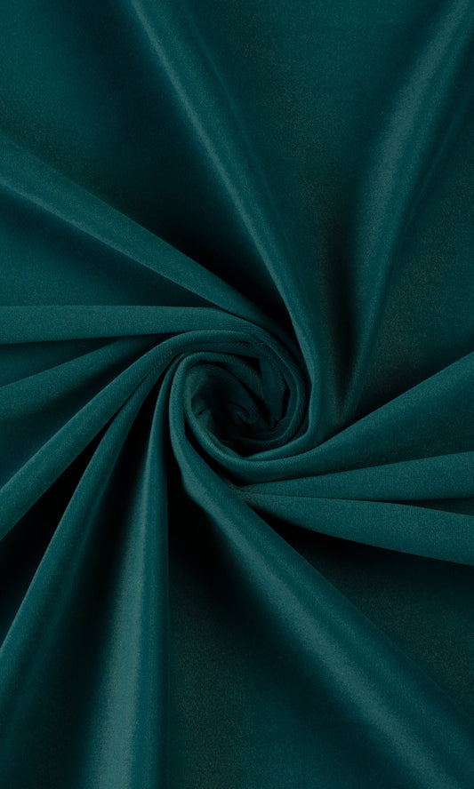 Velvet Home Decor Fabric By the Yard (Jasper Green)