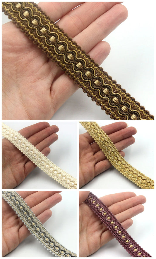 Window gimp braid trim