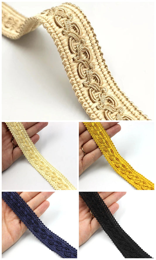 Window gimp braid trim