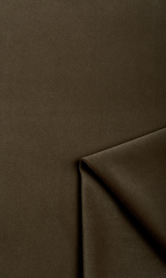 Velvet Home Decor Fabric By the Yard (Cocoa Brown)