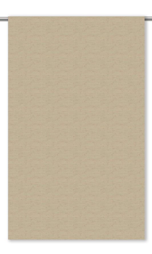 Herringbone Textured Home Decor Fabric By the Yard (Soft Brown)
