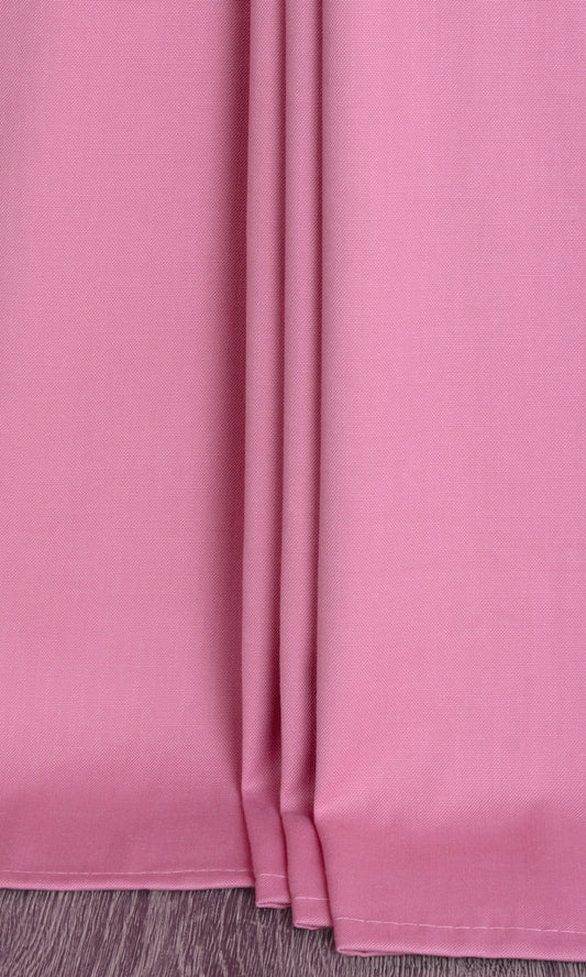 Cotton Blend Roman Shades (Pink)