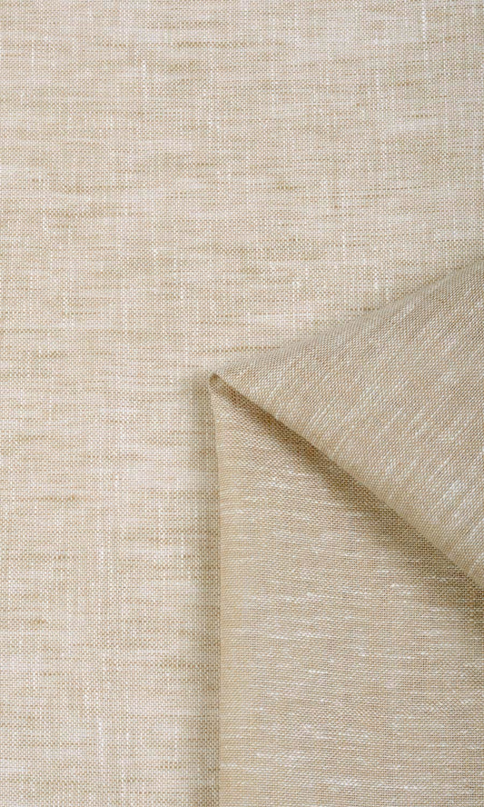 Sheer Linen Home Décor Fabric Sample (Beige)