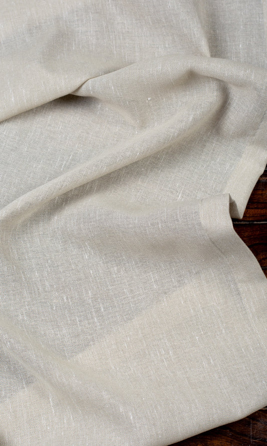 Plain Sheer Home Decor Fabric Sample (Gre-ige)
